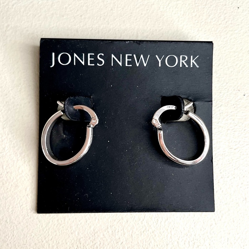 Grey Earrings by Jones New York